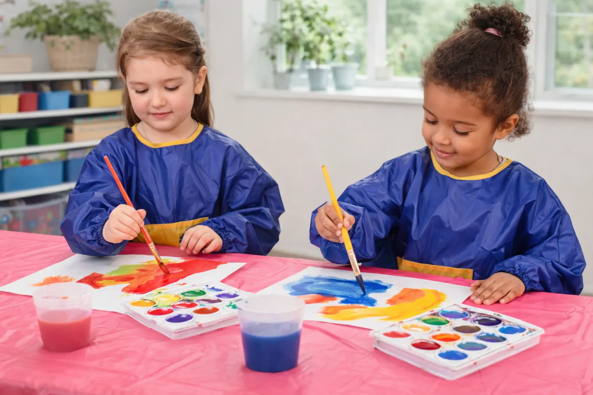 Classroom Table Cover – Magenta