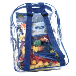 Clear Acrylic Preschool Backpack | Kid-Friendly Transparent Lightweight School Bag