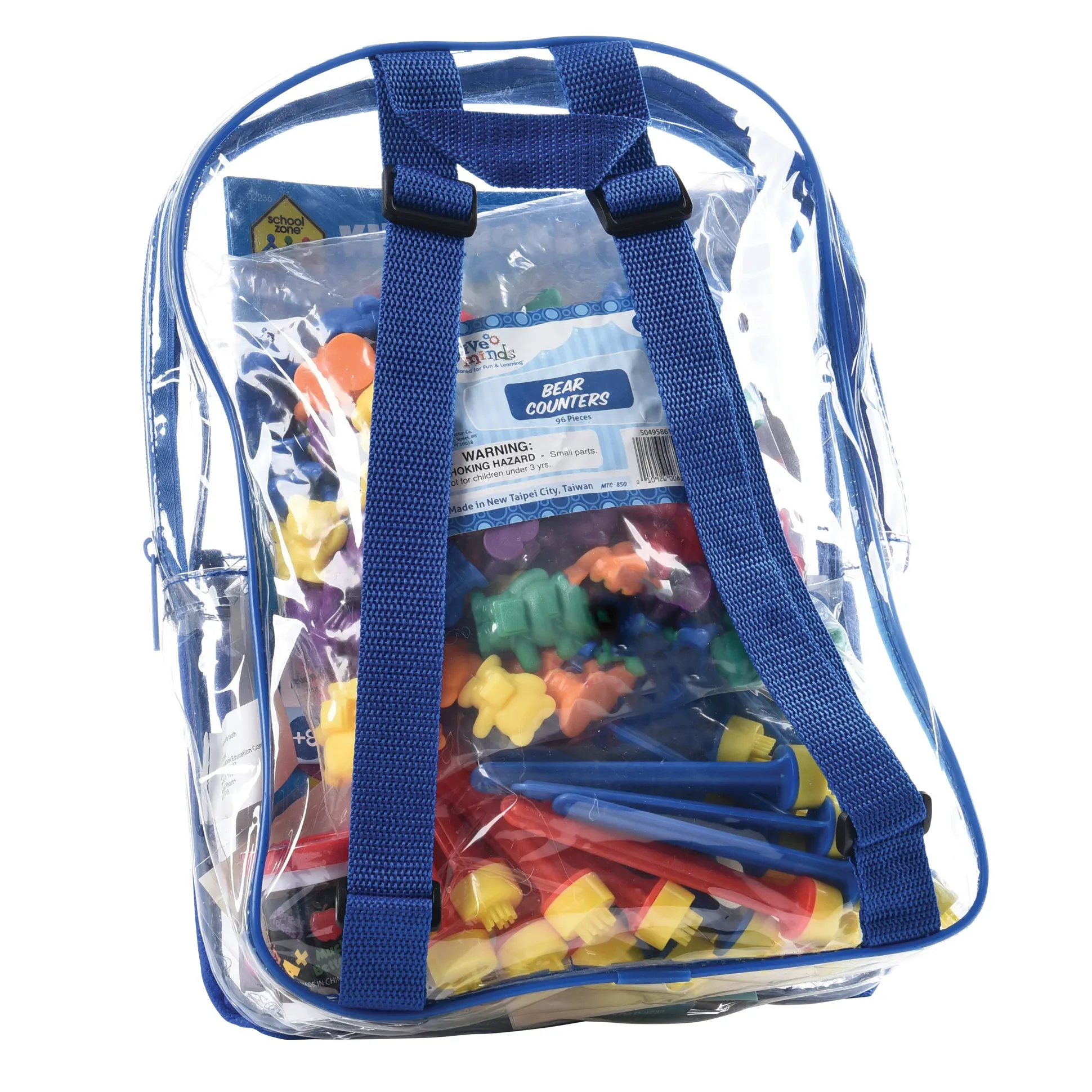 Clear Acrylic Preschool Backpack | Kid-Friendly Transparent Lightweight School Bag