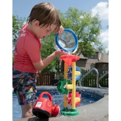 Clear Plastic Sensory Bucket | Durable Handled Toddler Toy