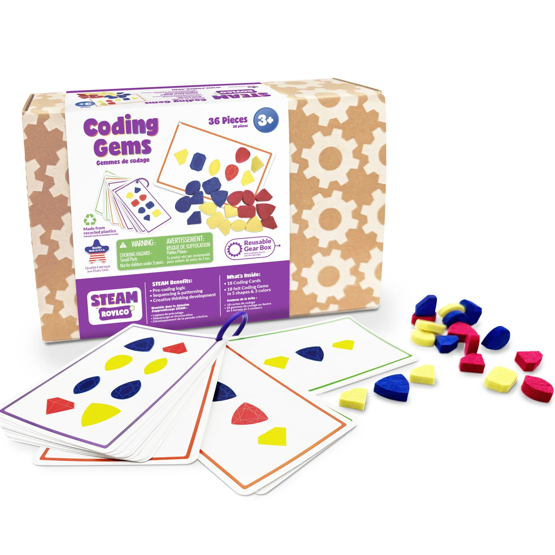 Coding Gems | Hands-On STEM Coding Activity Set