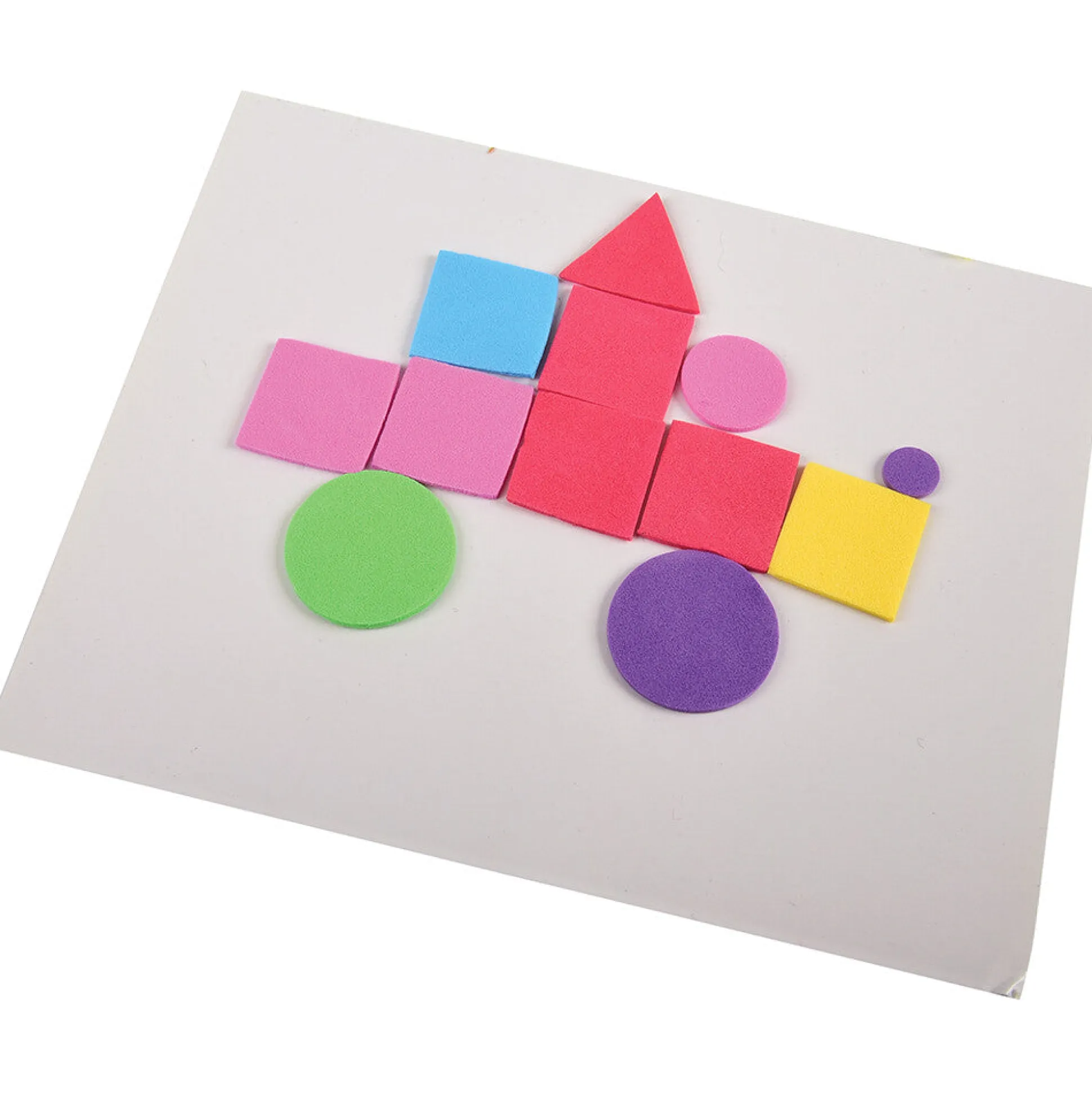 Collage Boards Set | 24 Peel-and-Stick White Cardstock