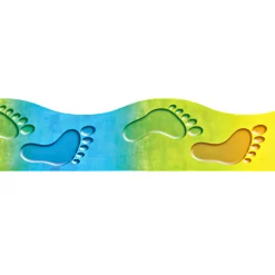 Colorblend Footprints Border Terrific Trimmers® - 39 ft
