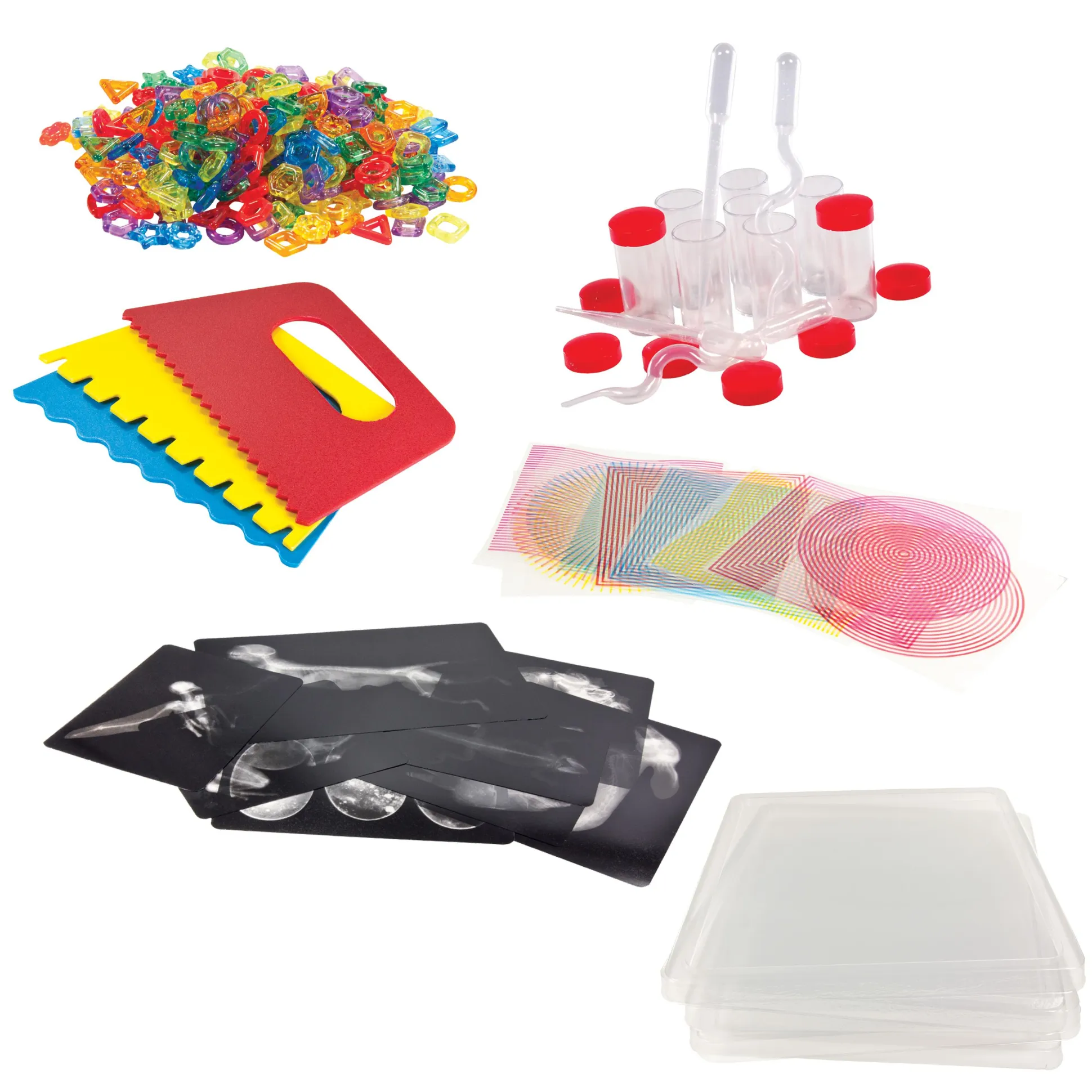 Color-Changing LED Light Cube Sensory Exploration Kit