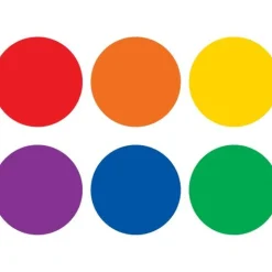 Colorful Circles Carpet Dots