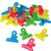 Colorful Plastic Mini Clips - Set of 24