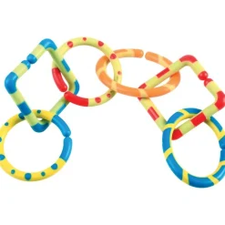 Colorful Sensory Toy Links – 48-Piece Set