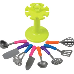 Color-Fun Play Dishes & Cookware Set – 39 Pieces