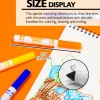 8 Colors Broad Line Jumbo Washable Markers