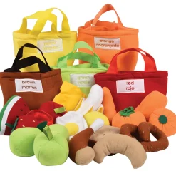 Color Sorting Food Bag Set | 24-Piece Soft & Washable Early Learning Toy