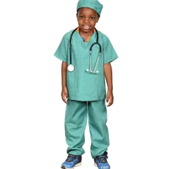 Community Helpers Dress-Up Costume Set | 5-Piece Career Outfits with Props for Ages 3–6