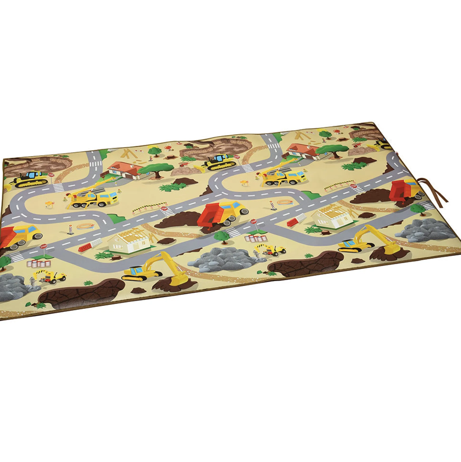 Construction Road Play Mat – Wipe Clean Surface