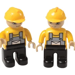 Construction Truck Set with 2 Figures