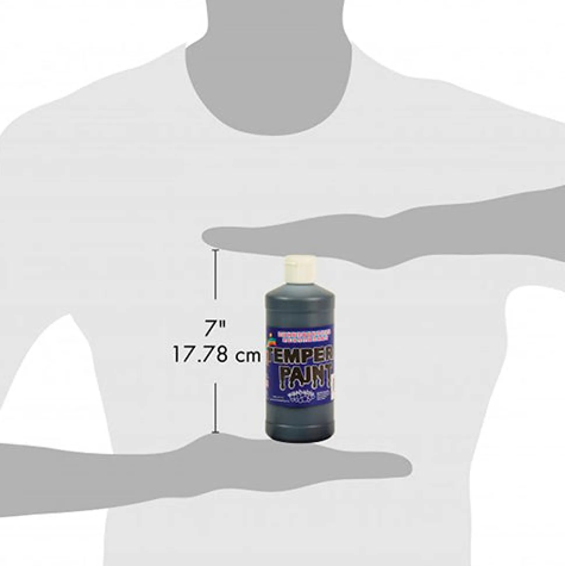 Constructive Playthings® Black Washable Tempera Paint - Pint