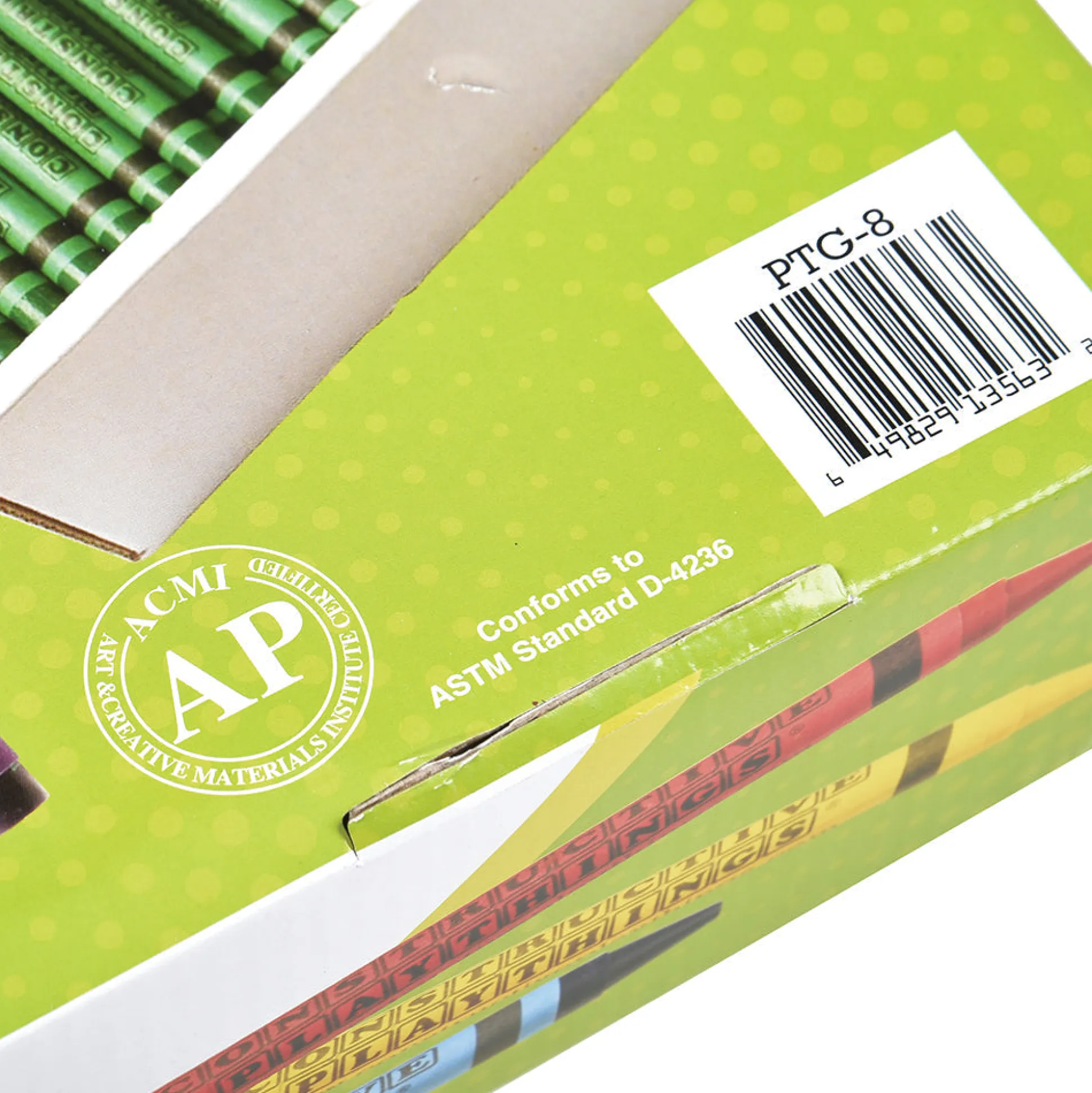 Constructive Playthings® Crayons Value Pack | 800 Non-Toxic Standard-Size Crayons in 8 Colors with Storage Box