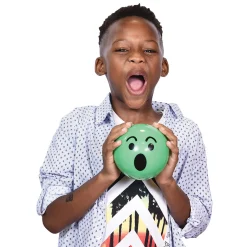 Constructive Playthings® 6-Piece Vinyl Expressive Balls Set | Emotional Development Aid