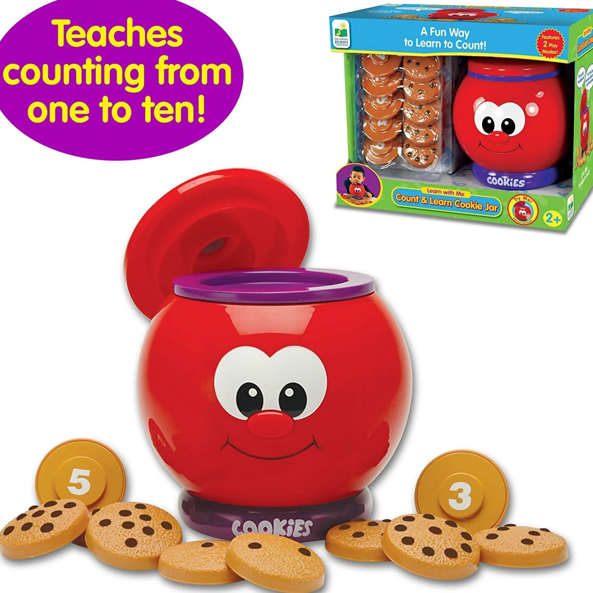 Count & Learn Cookie Jar