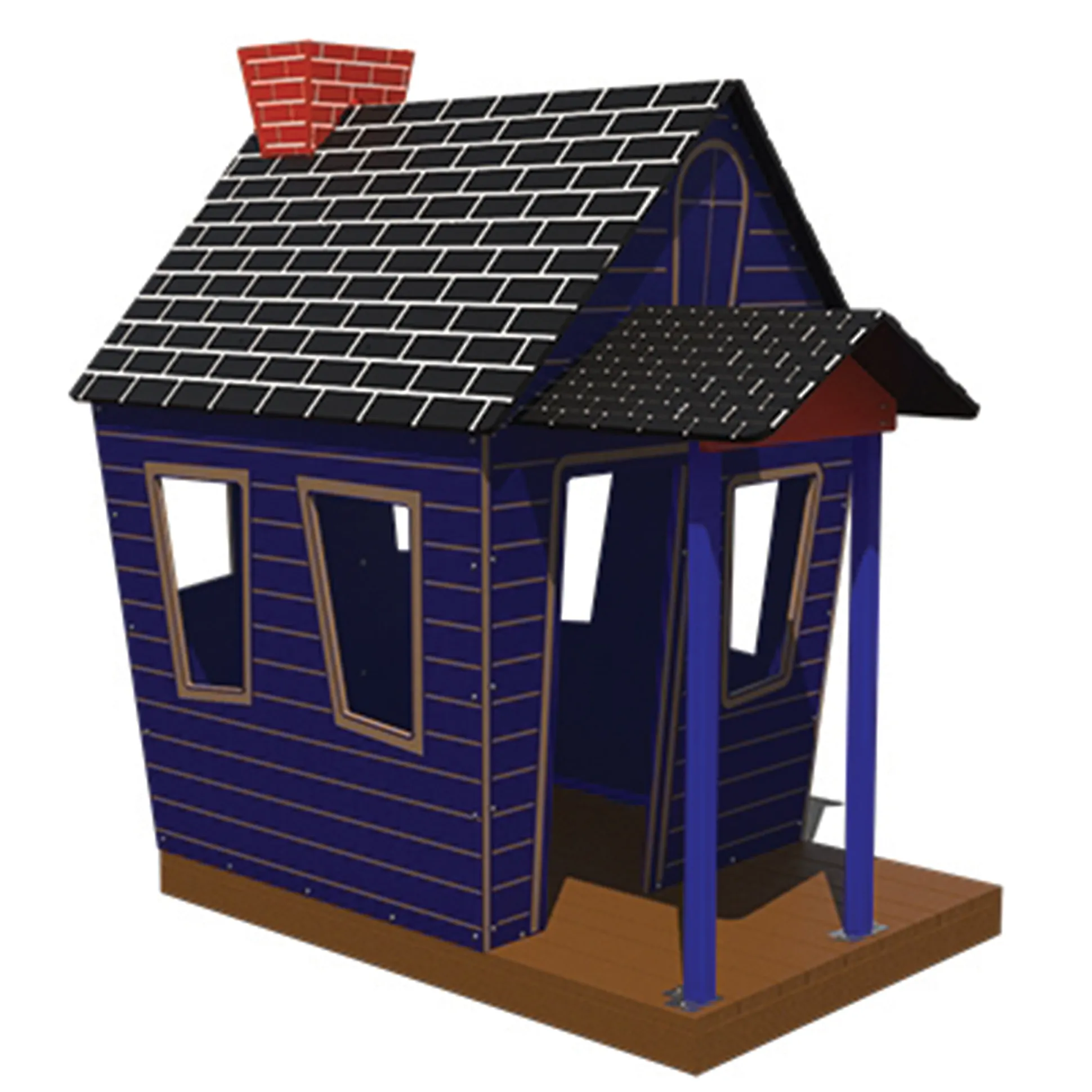 Countryside Cottage Outdoor Playhouse | Preschool Dramatic Play Space