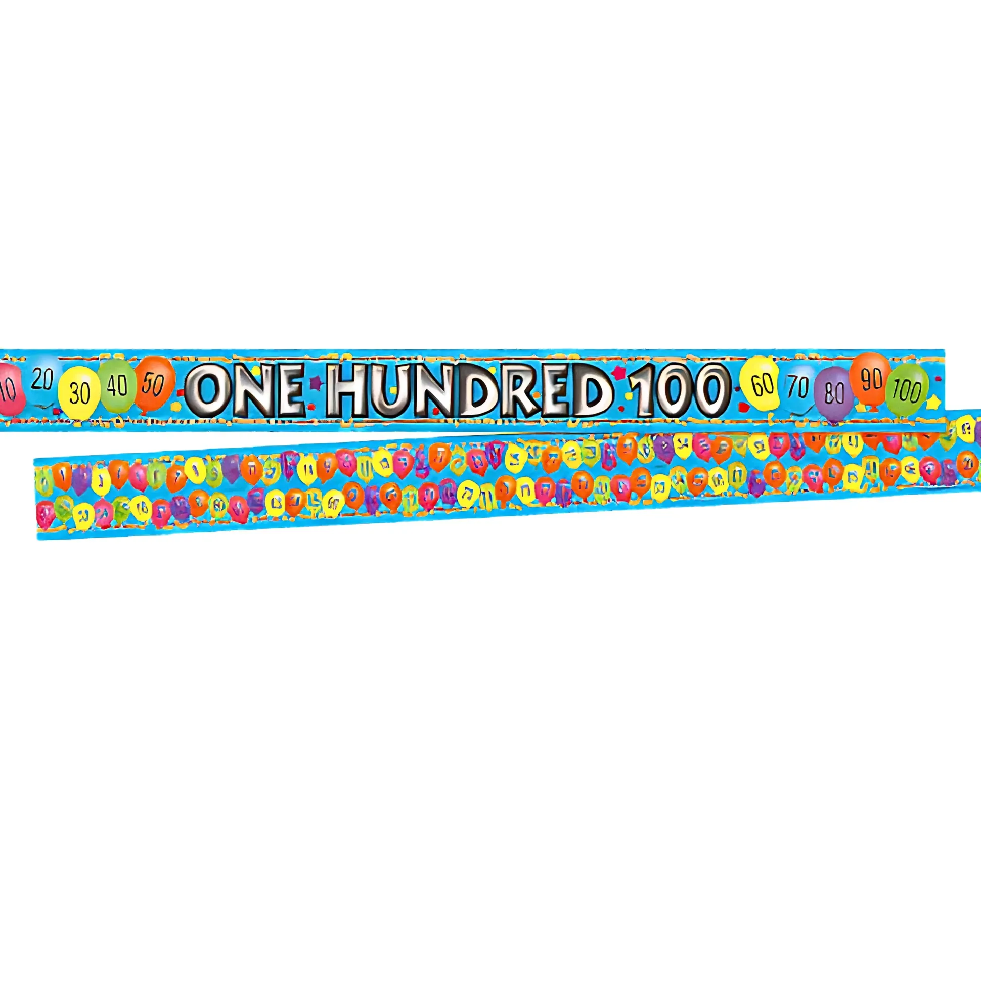 Count to 100 Double-Sided Bulletin Board Border