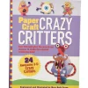 Crazy Critters Paper Craft Activity Book