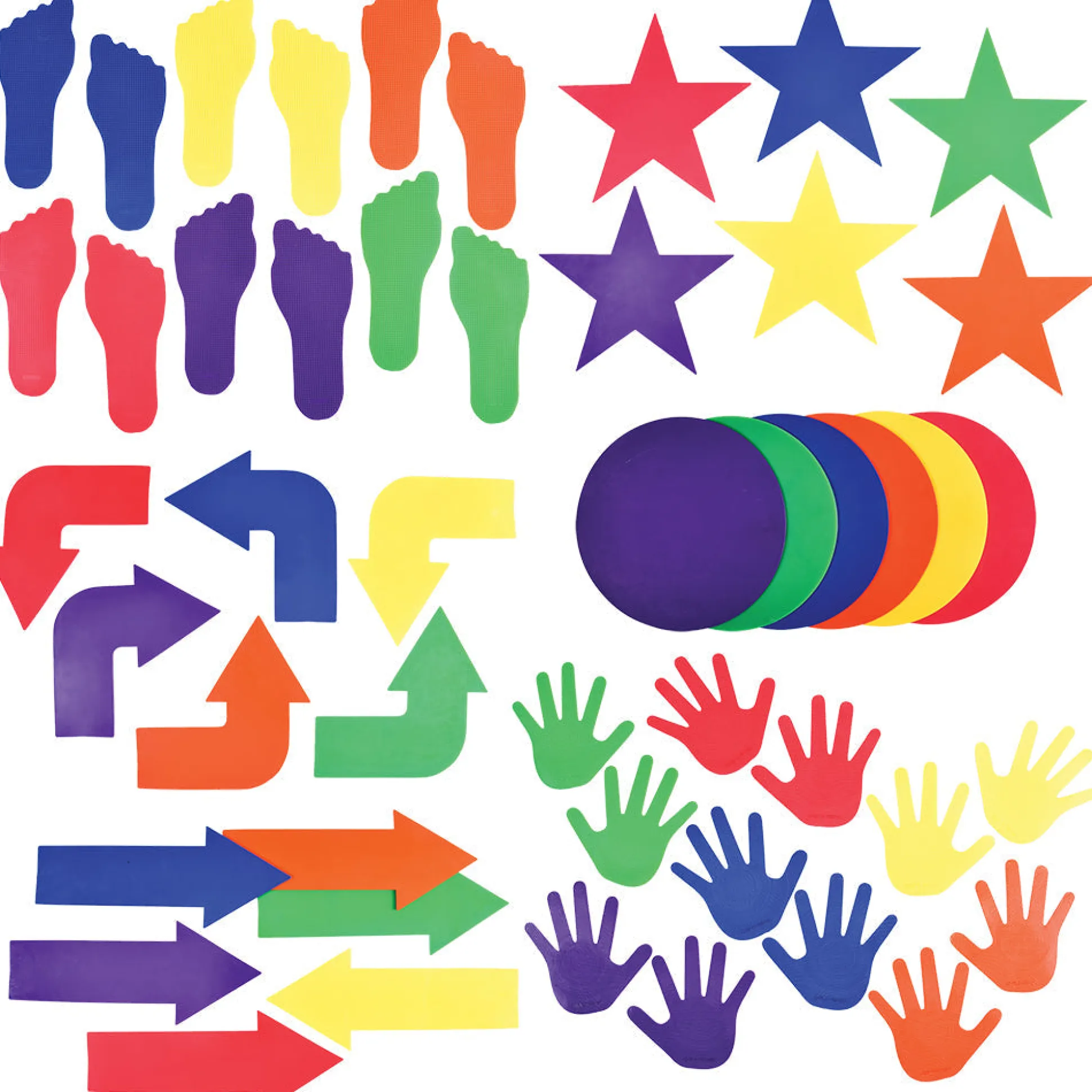 Create-A-Course Obstacle Markers | 48-Piece Durable Poly-Vinyl Set