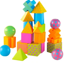 Critical Thinking Puzzle Game for Kids – 20 Activity Cards & Multicolor Blocks – Spatial Reasoning, Pattern Matching & STEM Learning, Ages 5-13