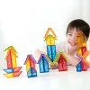 Crystal Village Translucent Building Blocks | 34-Piece Light Table STEM Set
