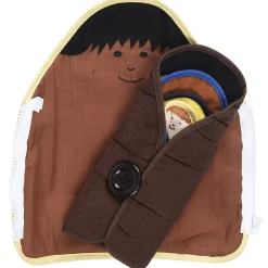 Culturally Diverse Dress to Nest Dolls | 5 Piece Set with Zippers, Snaps, and Buttons