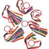 Dancing Ribbons Set | 6 Colorful Streamers with Easy-Grip Rings
