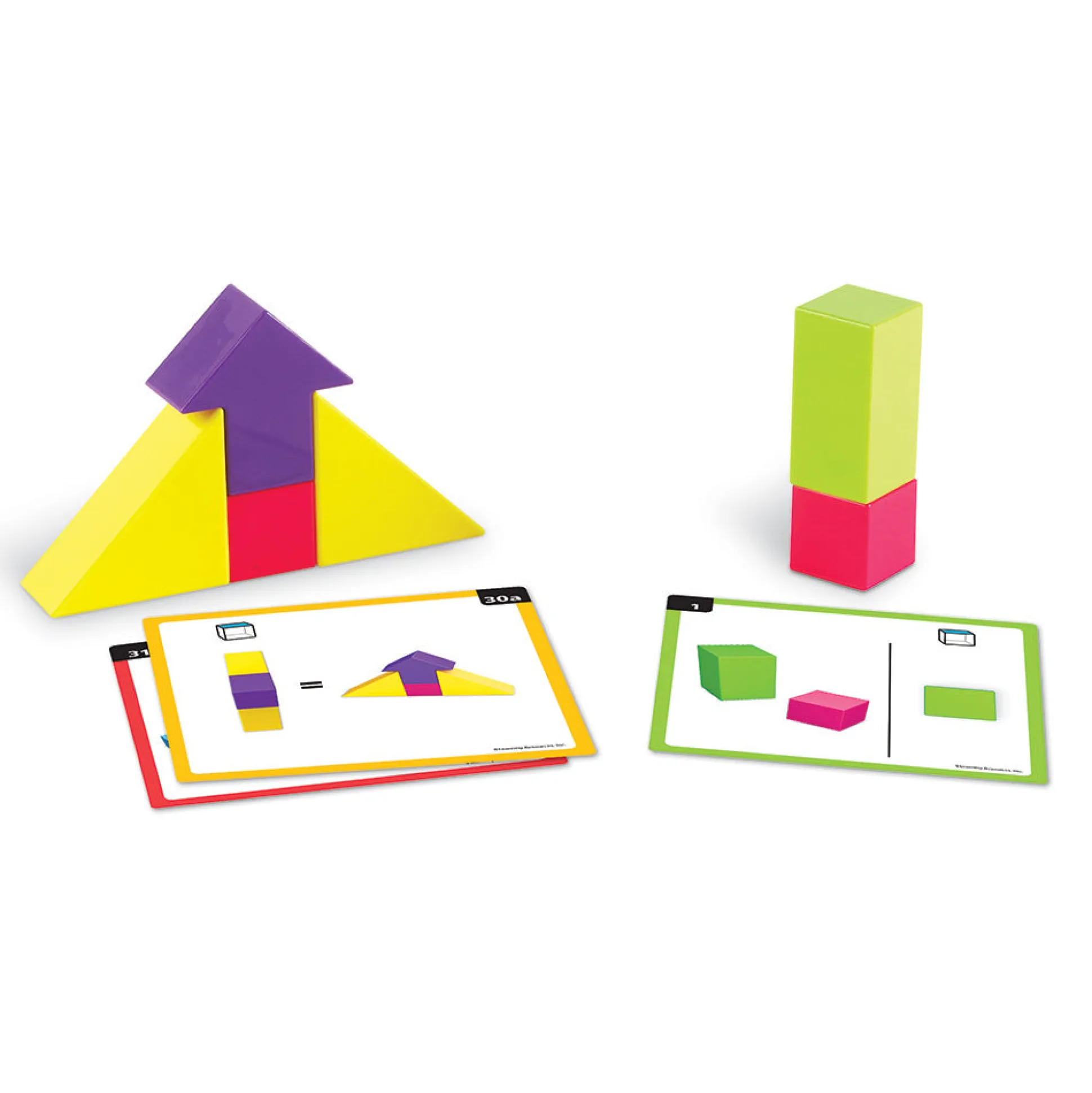 3D Building Puzzle Game for Kids – Spatial Reasoning, STEM Brain Teaser with Challenge Cards, Ages 5+