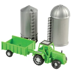 Deluxe Barnyard Playset | 100-Piece Farm Toy Set with Barn, Tractor, Animals & Figures