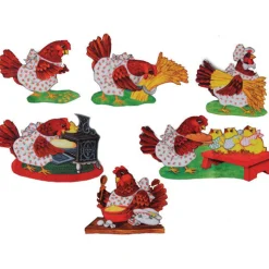 Deluxe Flannel Board Set/Little Red Hen