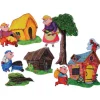 Deluxe Flannel Board Set/Three Little Pigs