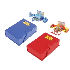Die Cast Micro Racers Playset | 26 Vehicles & Pop-Up Cityscapes for Ages 3+