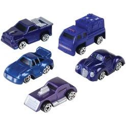Die Cast Micro Racers Playset | 26 Vehicles & Pop-Up Cityscapes for Ages 3+