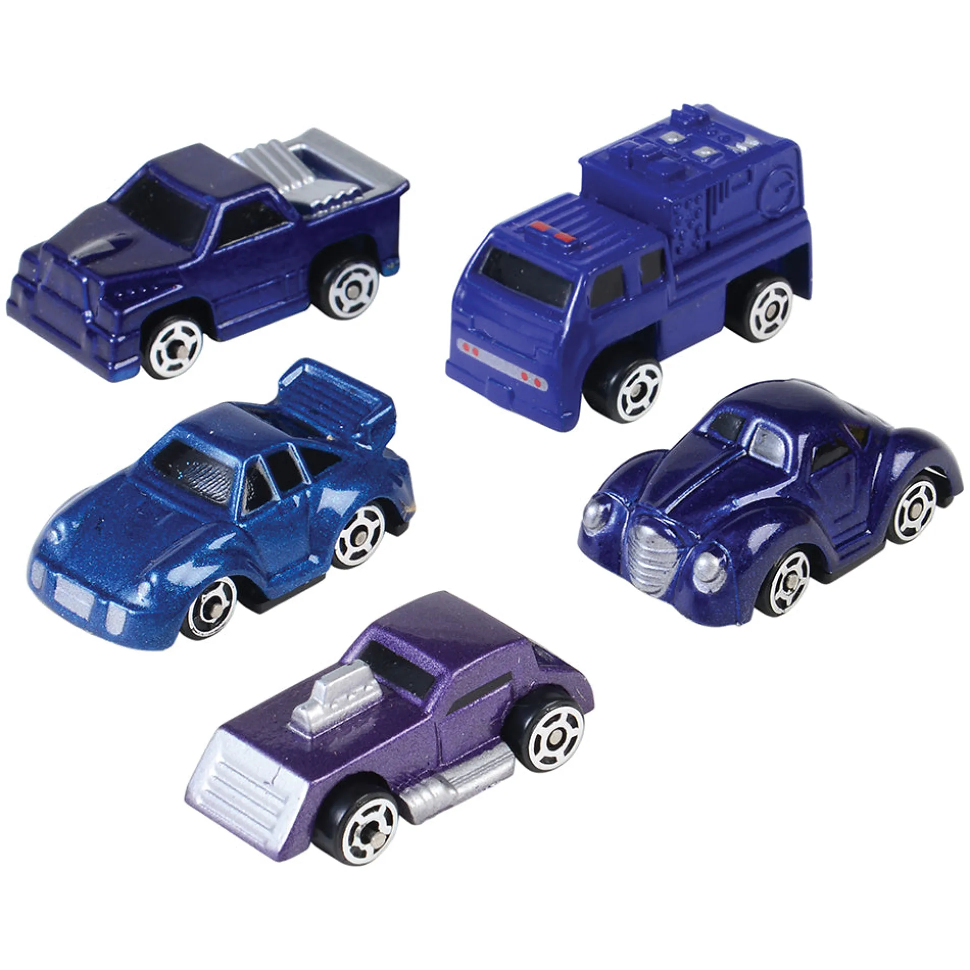 Die Cast Micro Racers Playset | 26 Vehicles & Pop-Up Cityscapes for Ages 3+