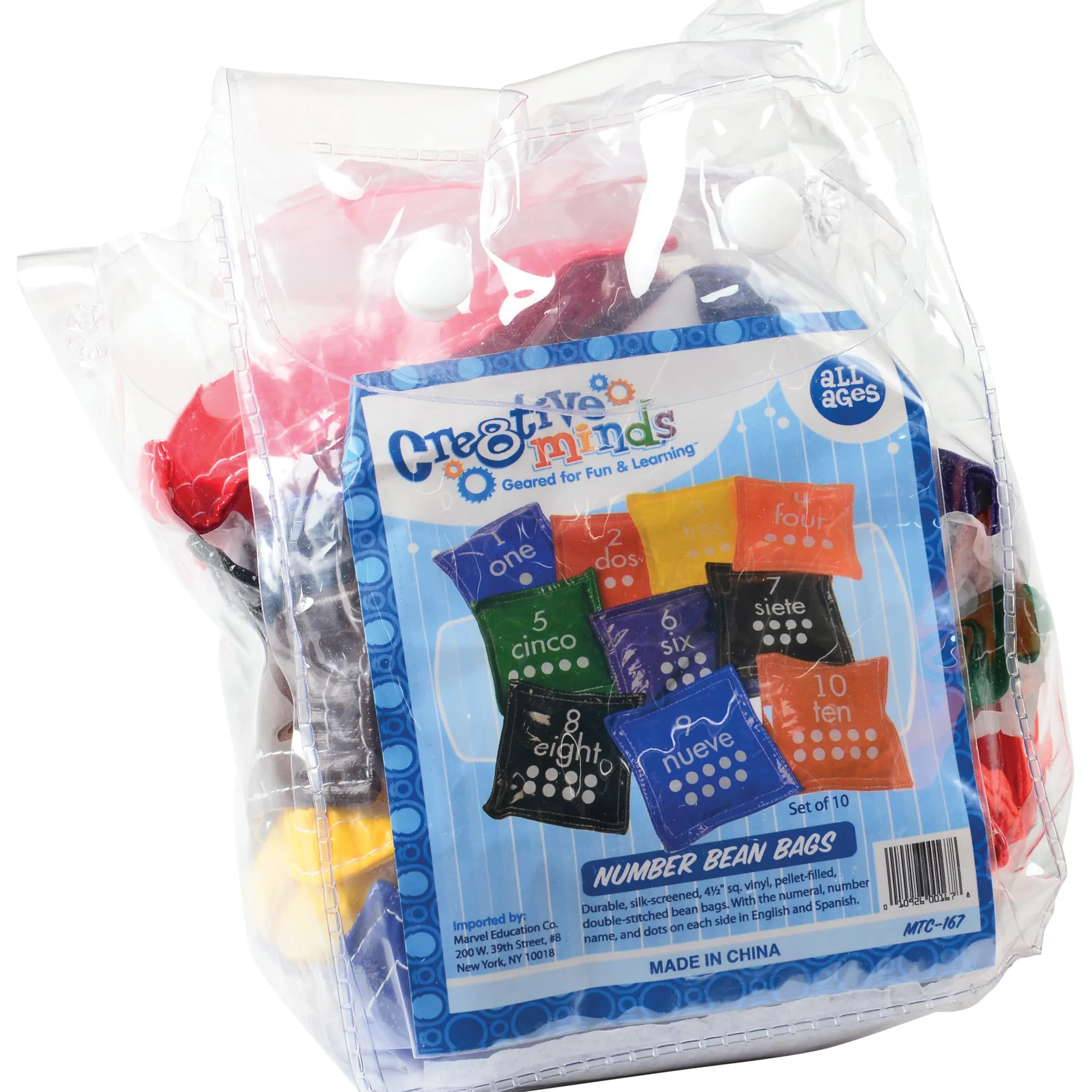 Discovering Numbers with Bean Bags | Set of 10