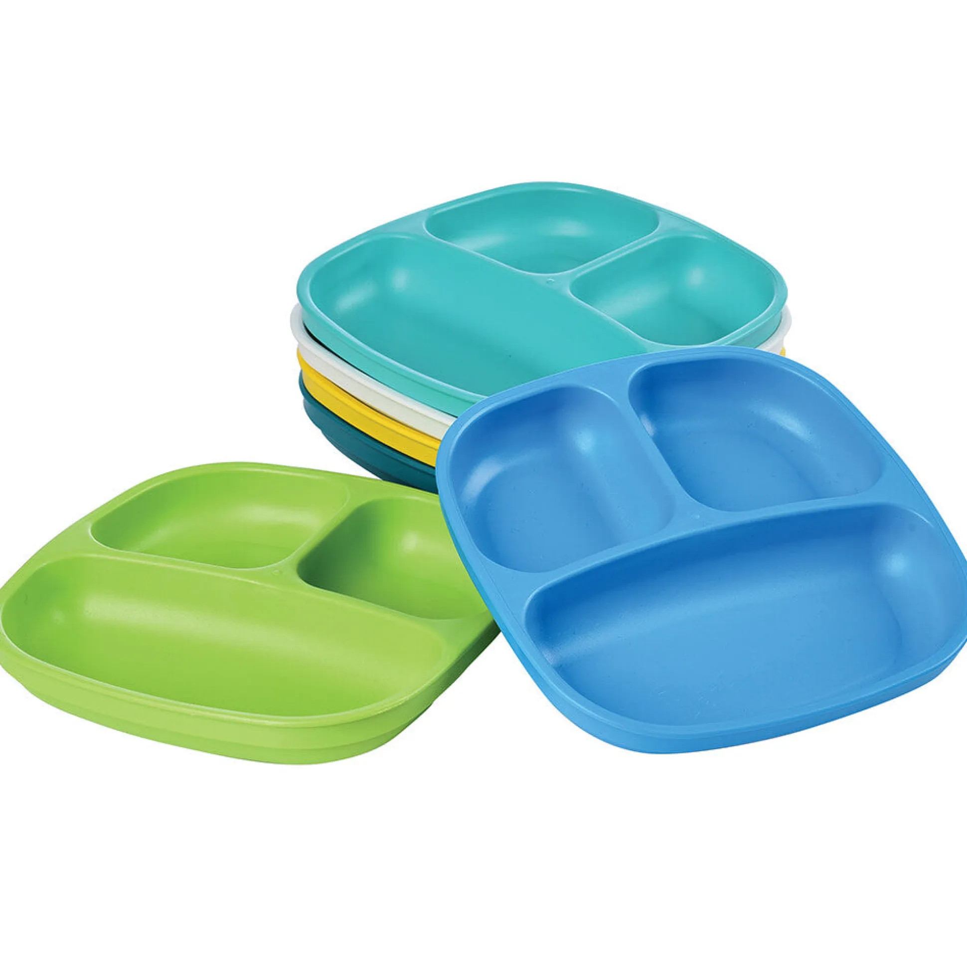 7" Divided Plate Set