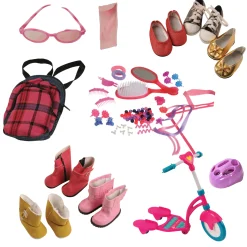 Doll Accessories - 26 Pieces Bundle