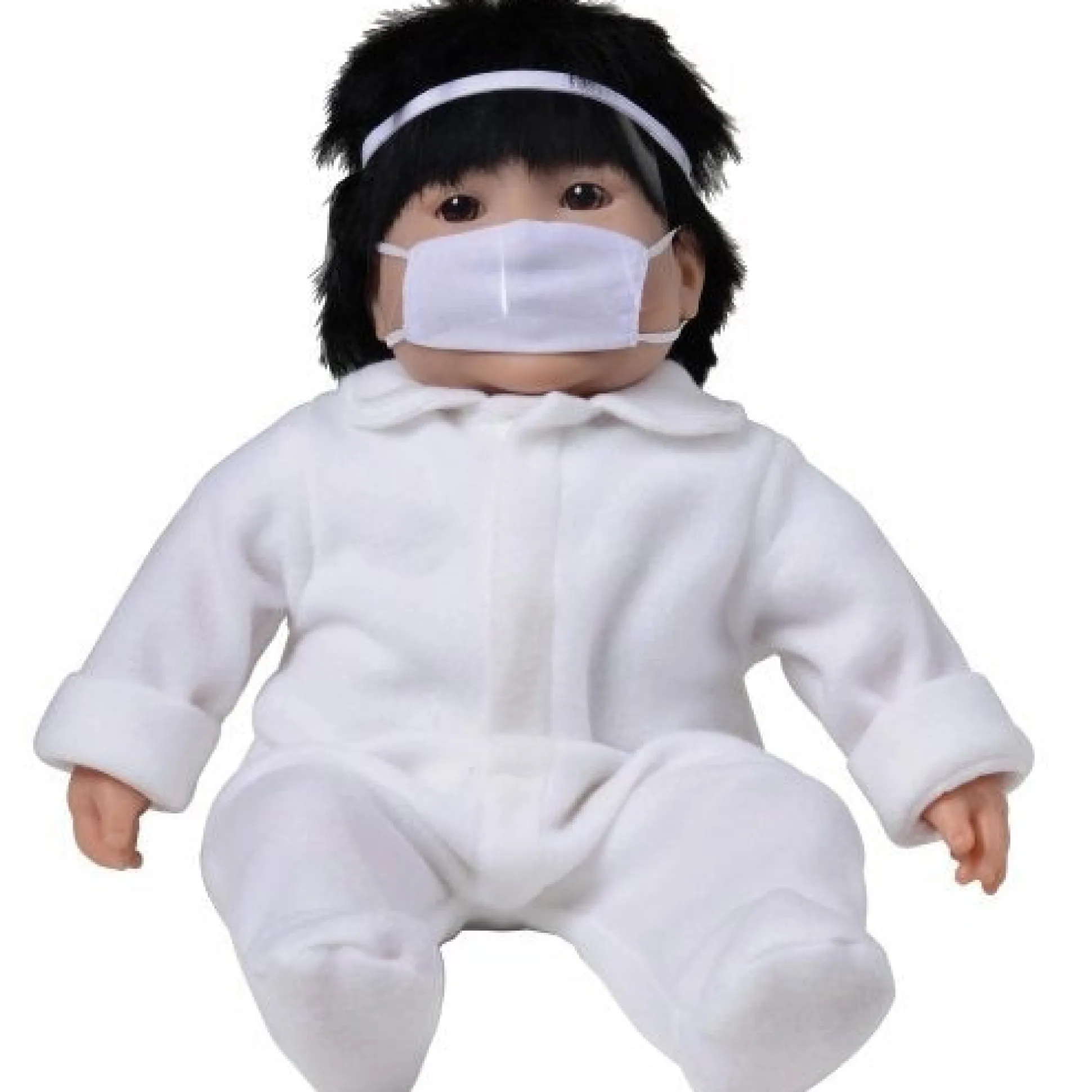 Doll Mask and Face Shield Set
