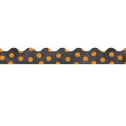 Dots on Chalkboard Bulletin Board Border, 35 Feet