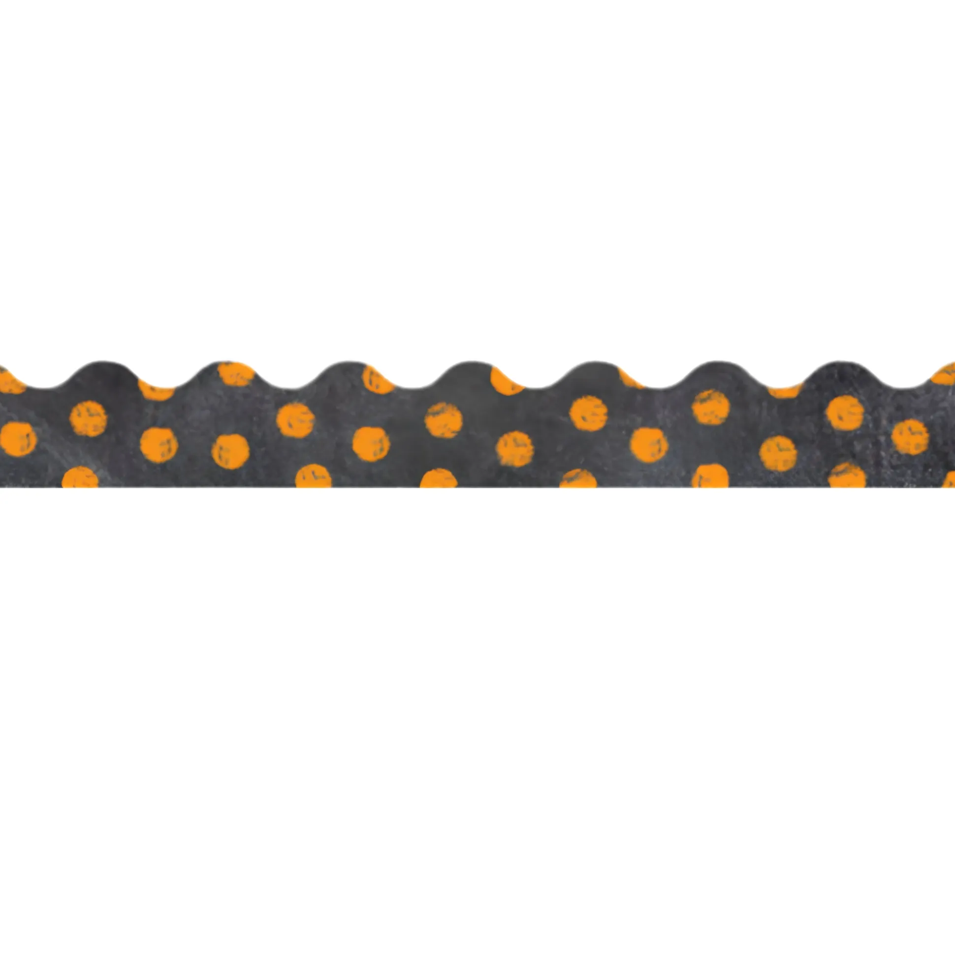 Dots on Chalkboard Bulletin Board Border, 35 Feet