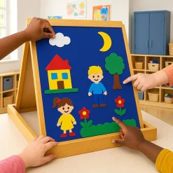 Double-Sided Tabletop Easel