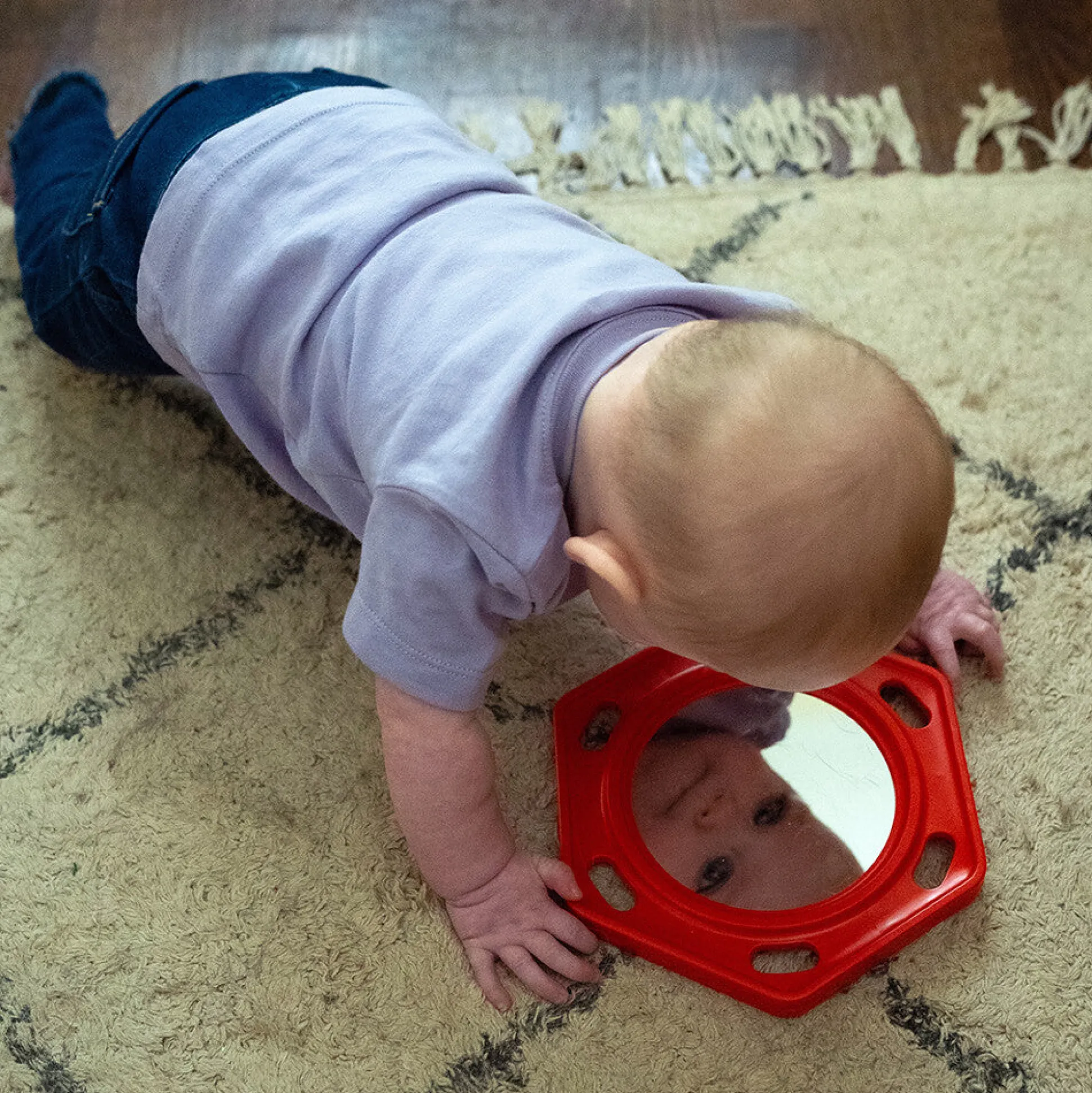 Double-Sided Unbreakable Acrylic Baby Mirror