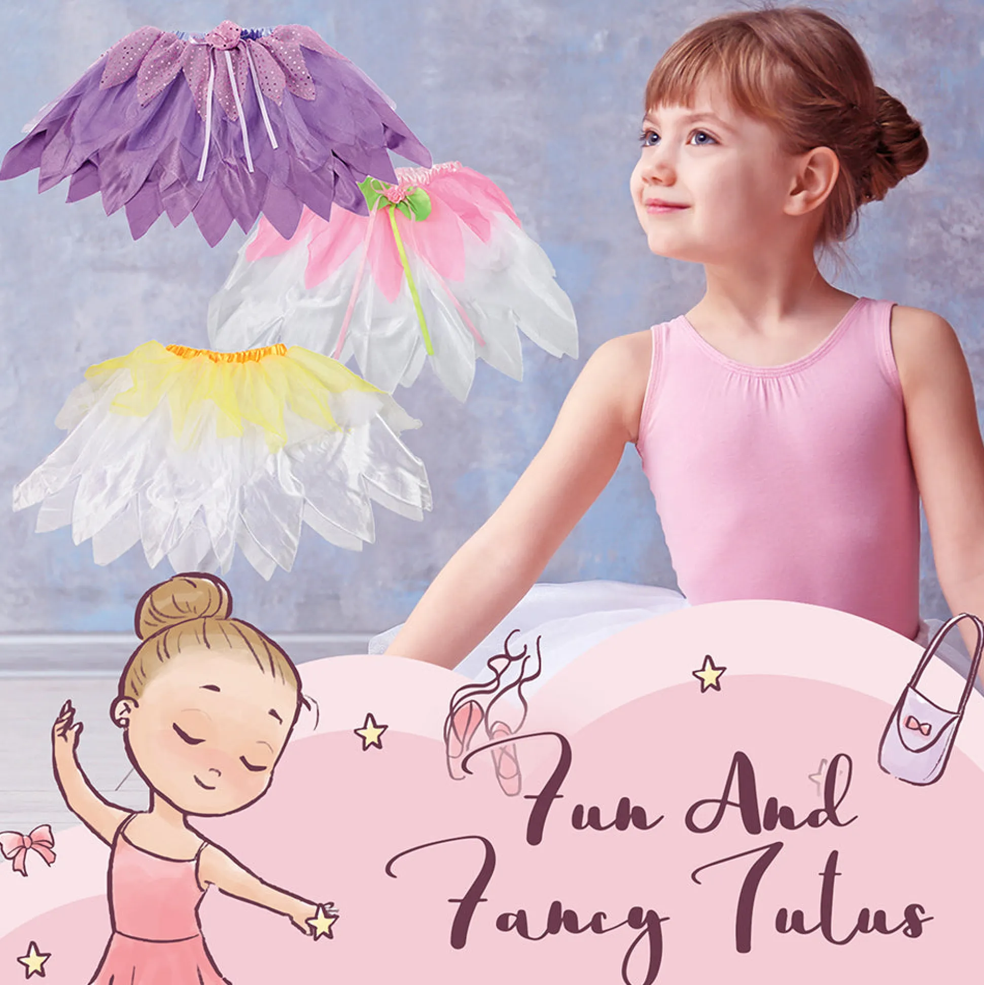 Dramatic Play Tutus - Set of 3 | Great for Outdoor Play!