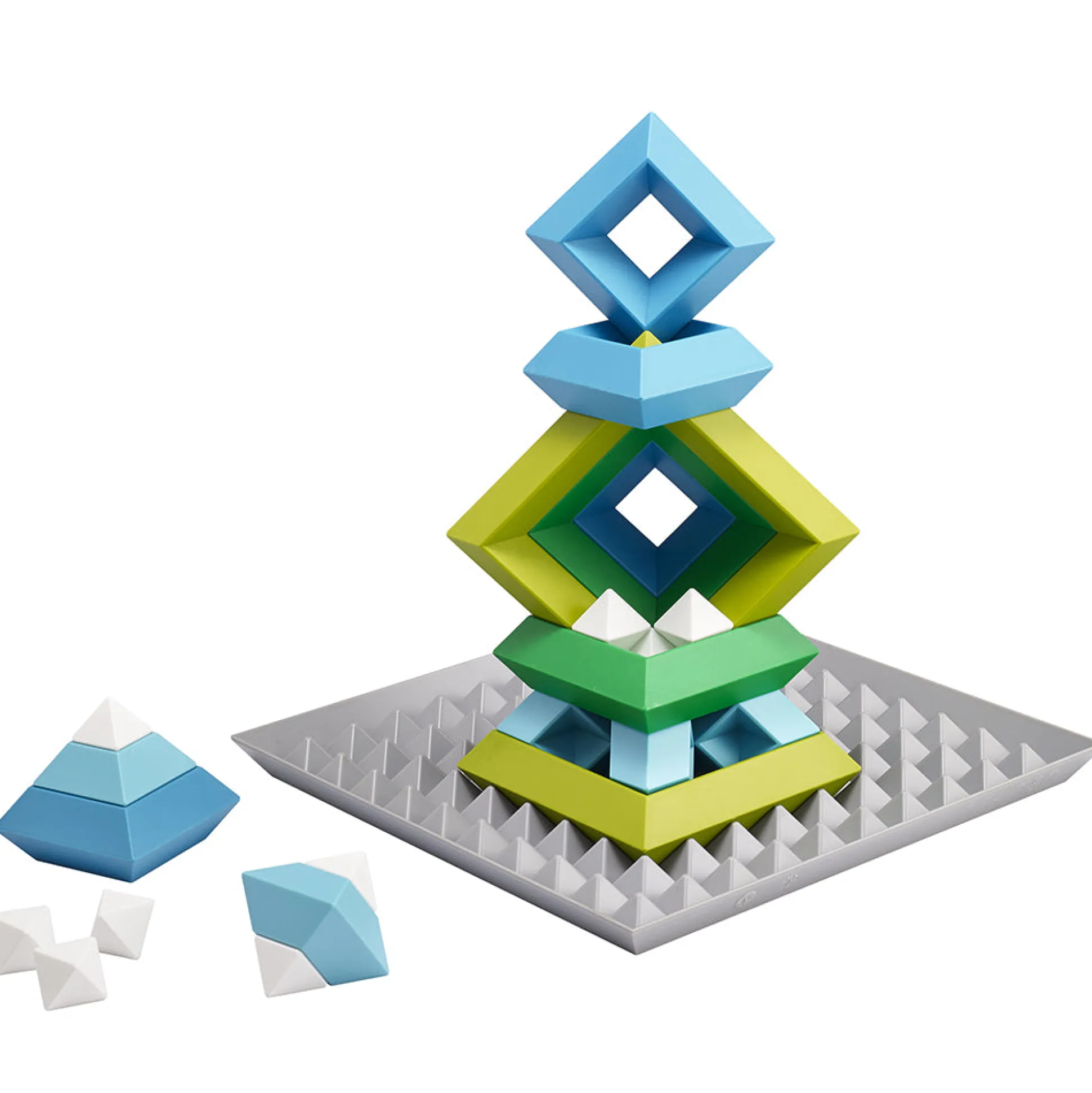 3D Stacking Puzzles for Shapes & Spatial Skills