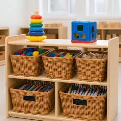 Dual-Access Toddler Shelf | GREENGUARD® Certified Storage Unit