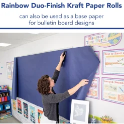 Dual Surface Paper Roll - Orange