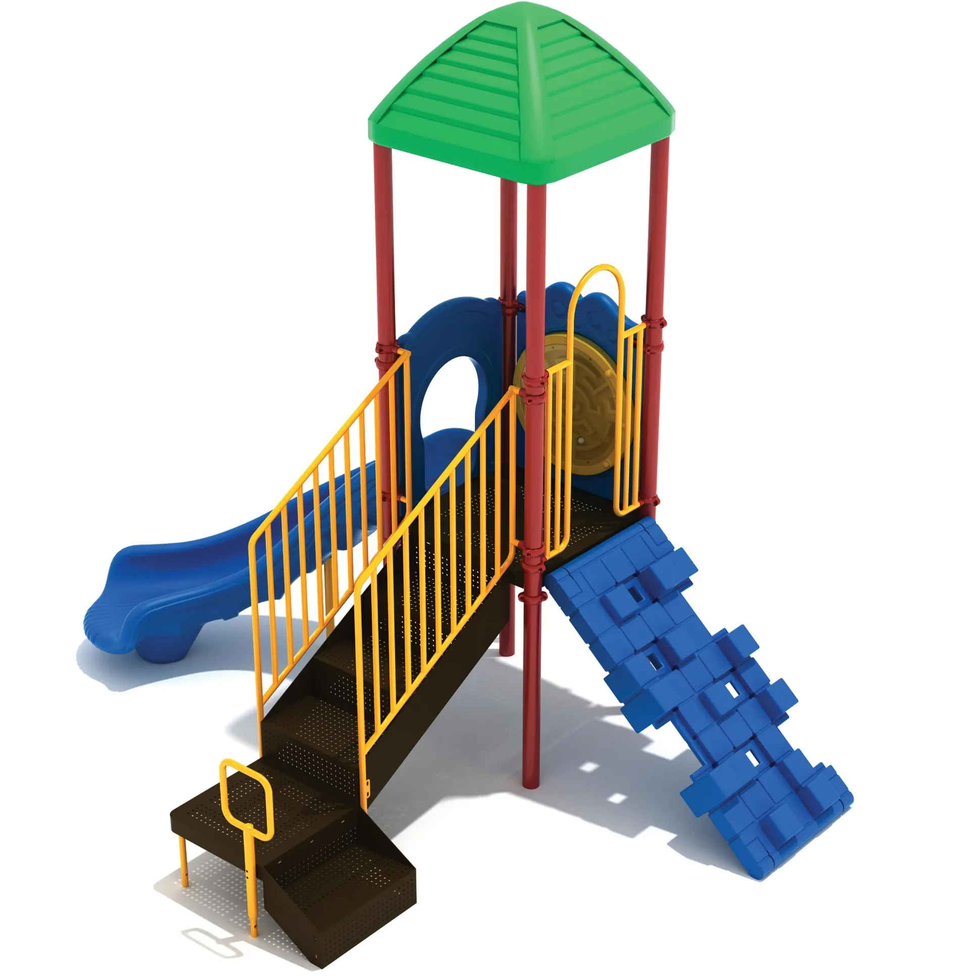 Eagles Perch Adventure Playground Set | Slide, Climber & Ball Maze Panel for Ages 2–12