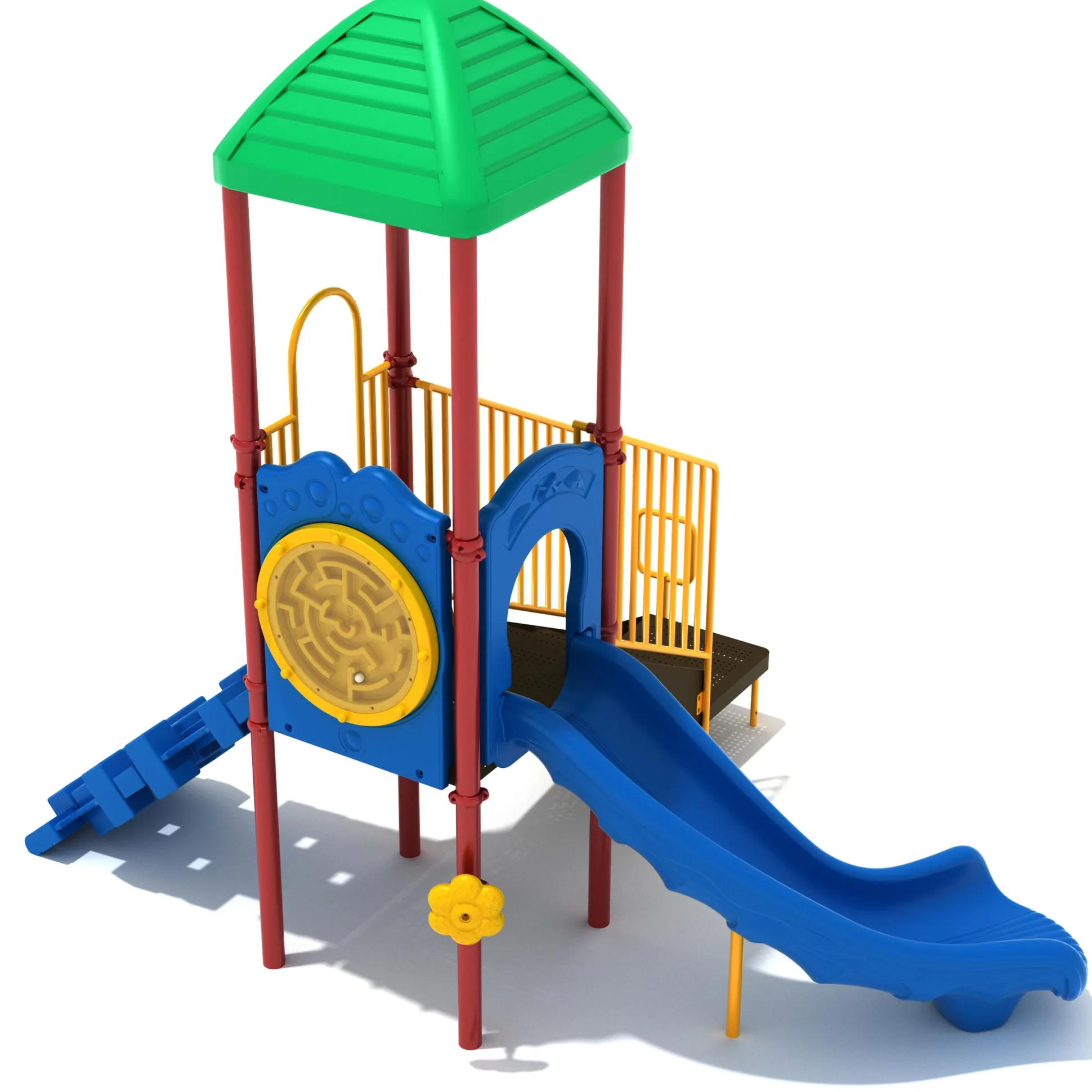 Eagles Perch Adventure Playground Set | Slide, Climber & Ball Maze Panel for Ages 2–12
